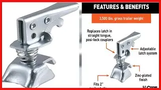 Great product -  CURT 25194 Posi-Lock Coupler Replacement Latch for 2-Inch Trailer Hitch Ball