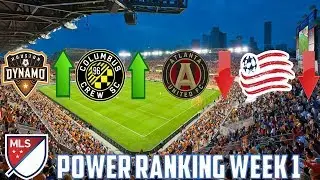 MLS Power rankings Week 1