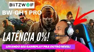 ADEUS DELAY NOS JOGOS!!! Blitzwolf BW-GH1 Pro - Unboxing e Testes Iniciais