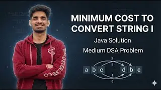 LeetCode 2976 – Minimum Cost to Convert String I |Java Solution