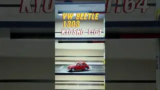Kyosho Volkswagen Beetle 1303 1:64 #diecast #kyosho #bug #1303 #beetle #volkswagen