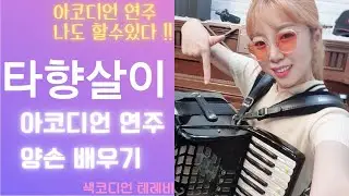 [아코디언 연주 나도 할수있다!6] 타향살이 아코디언 배우기
