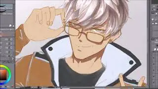 Mammon's sun glasses (Obey me speed-paint)