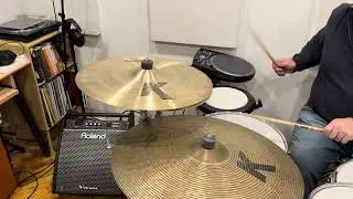 Wavedrum Ramble through a Roland PM-200 Amp
