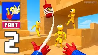 Ragdoll Capture - Gameplay Walkthrough Part 2 - Grab Targets Lock Down (iOS, Android)
