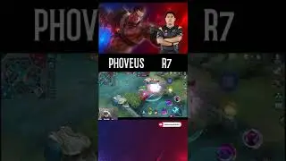 R7 Phoveus op gameplay 🥰 MVP🔥 #r7tatsumaki #mlbb