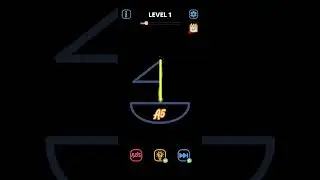 Level 1 Draw a line puzzle |#puzzle#linepuzzle#drawlinepuzzle #shortsyt #shorts #ammuu5 @ammuu5