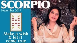 SCORPIO tarot reading forecast NOVEMBER 2017 horoscope