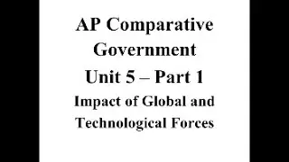 AP Comparative Government Unit 5 2324-Morris