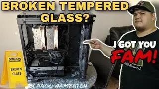 BROKEN TEMPERED GLASS PC CASE | 5 WAYS FIX | PC GUIDE (TAGALOG)