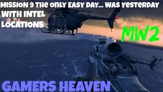 Call of Duty Modern Warfare 2- Mission 9 Walkthrough with Intel Locations No Commentary