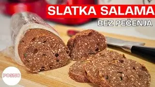 Novogodi&scaron;nji kolač bez pečenja - slatka salama gotova za 15 minuta!