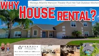 Mickey's Atlantis Mansion (Aunger Vacation Homes)-8,000 Sq. Ft. in Orlando-Was It Worth It? #disney