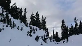 Hanging Lake (Callaghan Lake Provincial Park) in Winter