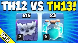 Easiest TH12 vs TH13 Attack Strategy for 3 STARS! Best TH12 Attack Strategy (Clash of Clans)