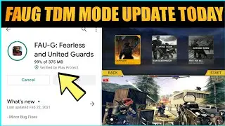 Faug Tdm Update Delay Reason | Faug Tdm Mode Update Today