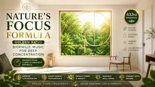 Nature&rsquo;s Focus Formula   Golden Ratio Biophilic Music for Deep Concentration