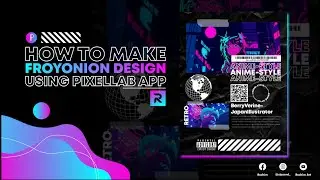 How To Make Streetwear Design on Android || Pixellab Tutorial