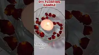 DIY Floating Candle 🕯️🦋#trending#diy#floatingcandle #aestheticdiy #creativesiddika #aesthetic #viral