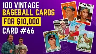 100 Vintage Baseball Cards for $10,000 Progress - Card #66