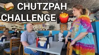 🤪Mukbang! Gut Overload Failure!🤪  Reuben & Fries Hot Plate 30mins Challenge! Chutzpah NYC Deli VA
