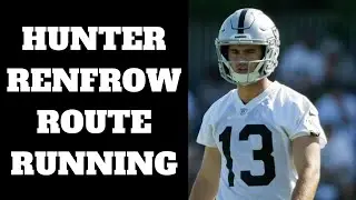 Hunter Renfrow Route Running Breakdown