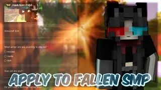 (Apply Now) | Fallen SMP Application Walk-Through