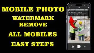 📸 Camera Watermark Settings in Android | Customize Camera Watermark | Add Name to Photos in Tamil