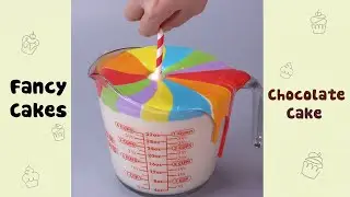 Satisfying Rainbow Chocolate Egg