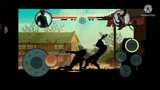 DEFEATING BUTCHER'S THIRD BODYGUARD-BULL  SHADOW FIGHT 2