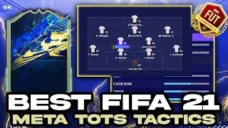 FIFA 21 BEST *UNSTOPPABLE META* TOTS CUSTOM TACTICS & PLAYER INSTRUCTIONS - FIFA 21 ULTIMATE TEAM