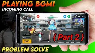 BGMI Khelte Time incoming call Problem Solve Part 2 #poco #mi #oppo #vivo #realme #iqoo