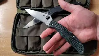 Третье поколение классической модели Spyderco Police 3 G-10. Сравнение с Endura 4.