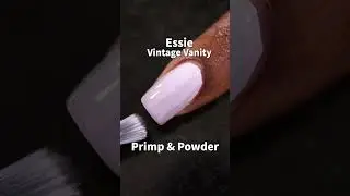 Essie Primp & Powder #nailpolishswatches #shorts