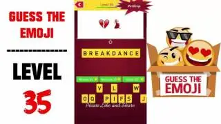 Guess The Emoji Level 35 - All Answers - Walkthrough ( By GMonks Entertainment )