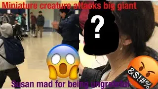 Vlog#3 MiniGuy fights giant SUSAN GETS MAD