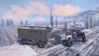 SNOWRUNNER  Part#30 - Testing  Mods - iX Wrecker I Map  - Test Facility Six - Round#2