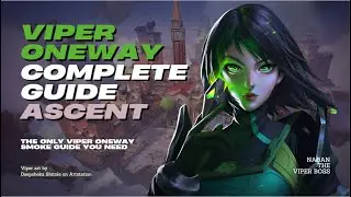 Complete Viper Oneway Guide Ascent | Cara Setup Viper Oneway Smoke Lengkap | Valorant Indonesia
