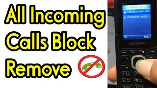 All incoming call block remove || Micromax x409 incoming call block remove, call block#D_R_M_C_NEPAL