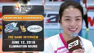 Jema's mindset coming off the bench | Pre-Game Interview | #PVL2019
