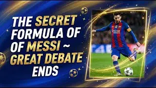 The Secret Formula of  Messi and his Spectacular Success