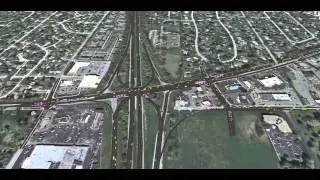 US 42/I-264 Single Point Urban Interchange - 2040 AM