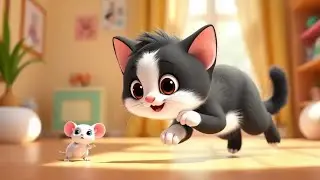 म्याऊं म्याऊं बिल्ली करती | Meow Meow Billi Karti | Hindi Rhymes For Children | BaalGeet-Hindi Rhyme