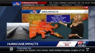 Hurricane Ida update as of 9 a.m.