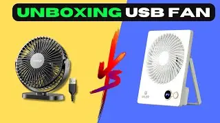 Best Portable USB Fan 2025🔥 Best Small & Mini Desk Fan 🔥 Best Personal Fan Unboxing & Review