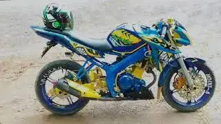 Vixion modifikasi simple
