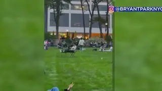 Bryant Park lawn reopens for the season