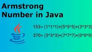 Armstrong Number Program in Java | Logic Explained in detail | Hindi | WAP in java for Armstrong..