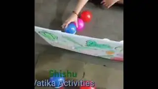 Shishu Vatika activity, Sri Saraswathi Shishu Mandir, Saraswati Nagar, saidabad