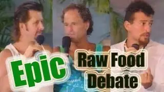 Raw Food Debate: Dr. Douglas Graham, David Wolfe, & Brian Clement (Part 1)